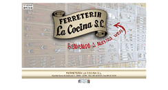 Desktop Screenshot of ferreterialacocina.com