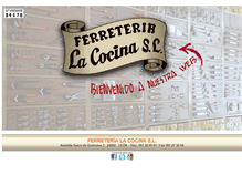 Tablet Screenshot of ferreterialacocina.com
